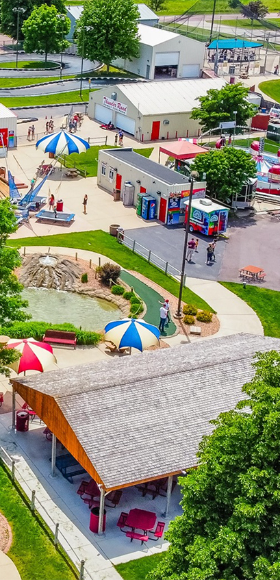 thunder road aerial view